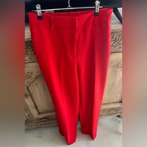 Rachel Zoe Bold Red Dress Pants
